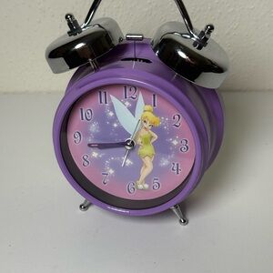 Magical Purple Fairy Twin Bell Alarm Clock